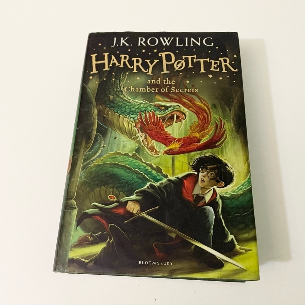 Harry Potter and the Chamber of Secrets Bloomsbury Hardcover Duddle Art